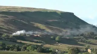 LMS 48151 The Waverley &  2 Lancaster Bombers  7 Sept 14