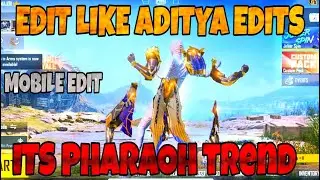 How to edit outfit in a outfit trend and add keyframes on mobile | PUBGM | PHANTOM Bro