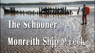 A Ghost Ship Frozen in Time on Dhoon Beach - The Monreith Schooner Wreck