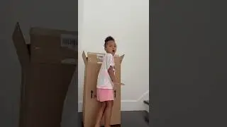 Dad catches daughter putting little sister in a box because of this #shorts