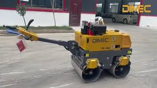 PME-R860 Walk-Behind Hydraulic Road Roller | DIMEC Factory Direct Supply