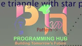 Program to print hollow mirror right angle triangle with star pattern.