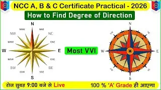 how to find degree of direction | #nccexam2026 | ncc b certificate exam 2026 | ncc c exam paper 2026