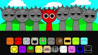 Sprunki But Everyone RADDY (Red) Version