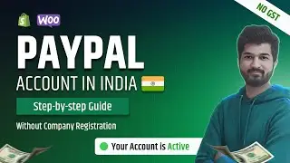 Create PayPal Payment Gateway Account in India 2025 | #paypal   #shopify #woocommerce