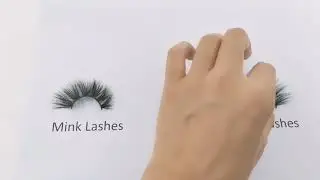 3D Mink VS Silk Eyelashes. How Amazing!!!! Wholesale vendor lashes supplier! #shorts