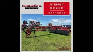 July 2025 Online Equipment Consignment Auction