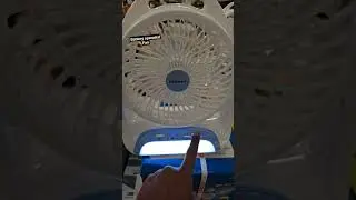 Battery operated Fan with Led 🔥 #shorts