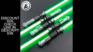 TXQSABER Luke Lightsaber Neo Pixel Proffie Smooth Swing Skywalker Jedi Cosplay Toys Force Blaster La