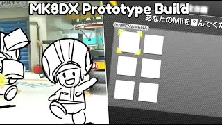 Mario Kart 8 Deluxe Prototype Build (18/10/2016) Full Menu Showcase