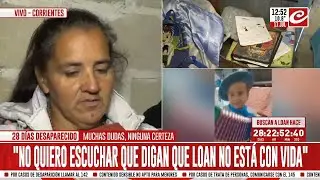 La mamá de Loan habló en Crónica: 