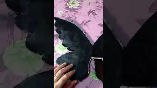DIY cardboard mirror butterfly 🦋 | wall decor | wall hanging | mirror #youtube#shorts#diycraft#