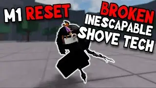 This UNKNOWN Shove Tech Let's You M1 RESET And It's INESCAPABLE!! | The Strongest Battlegrounds