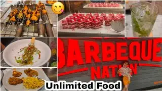 Unlimited BUFFET at Barbeques Nation in Mumbai 😋 | Best Barbeque Restaurant | Unlimited Non Veg Food