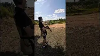 #fails Not always this trick shots are easy to perform 😡😂 #shorts #shooting #shotgun #gun #fail