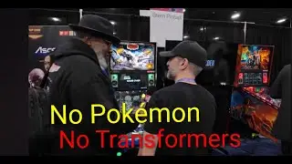 CES 2026 STERN Pinball Booth NO POKEMAN! NO TRANSFORMERS! Monday, January 5, 2026 Link-description