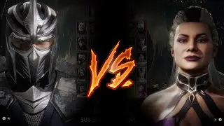 Mortal Kombat 11 - Sub-Zero Vs. Sindel (VERY HARD)