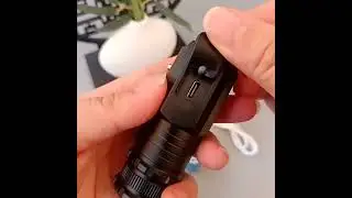 Mini Linterna LED Potente &ndash; Recargable, Im&aacute;n Fuerte y Resistente al Agua