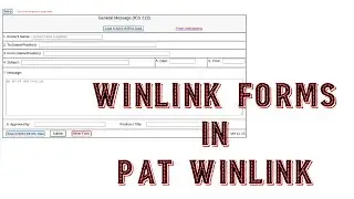 Winlink Forms
