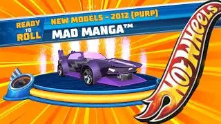 GAMEPLAY: HOT WHEELS UNLIMITED | UNLOCK MAD MANGA NEW MODELS 2012 PURPLE | DAILY CHALLENGES