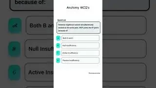 Anatomy ||Physio mcq's #physiotherpy #mcq