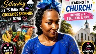 Clips of a rainy day in Spanish town+Dress & ready for church.