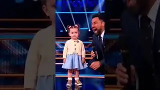 Funniest game show moment ever! 😂 A 2-year-old baby girl takes the stage on a luxury TV game show.