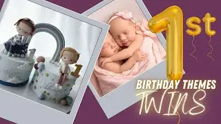 10 First Birthday Themes for TWINS 🎂 BirthDay Party ideas for Twins