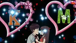 K M Letter Whatsapp Status
