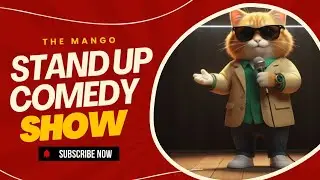 The StandUp cat comedy 🤣 | Mango cat ka stand up | बिल्ली की स्टैंडअप कॉमेडी 😂 #thestandupcat 