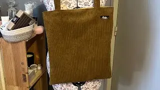 Tuto Tote bag Velours cotel&eacute;-Couture Stefellya