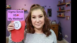Sigma Magic Scrub Brush Cleaner - Review/Demo/Comparison