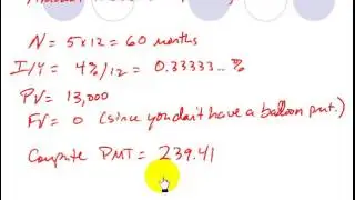 BAII Plus find the loan payment