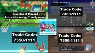 Giveaway Shiny Eggs 6ivs, and free Shinys for Pokemon LGPE, SWSH, BDSP and PLA...