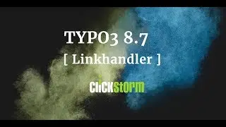 TYPO3 8.7 Tutorial - Linkhandler