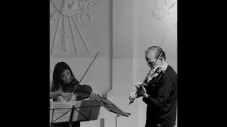 Natalia Gabunia & Wouter Vossen Prokofiev  Sonata for two violins op.56 (third movement)