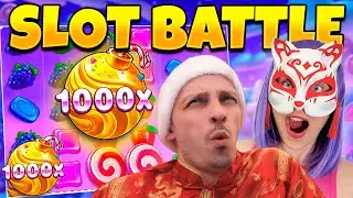 SLOT BATTLE WITH BIG WINS: MRBIGSPIN VS MAYBEWIFE