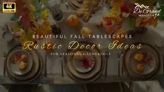 Beautiful Fall Tablescapes: Rustic Decor Ideas for Seasonal Gatherings