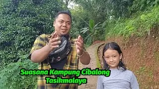 Suasana kampung cibalong tasikmalaya