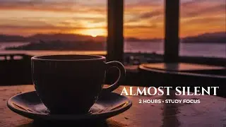 Almost Silent Piano for Deep Focus (42 BPM) | Minimal Piano for Studying & Work