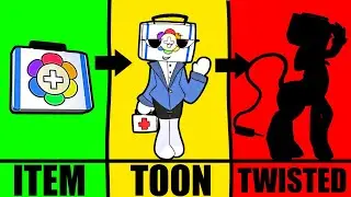 If items were Toons | Shorts Compilation #dandysworld #fanart #gacha_home #twisted