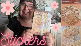 #asmr 1 HEURE de collage de stickers 🌟
