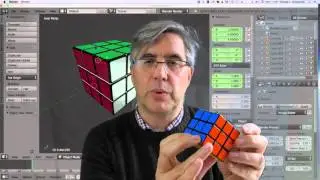 Creating a Rubik's Cube in Blender Promo