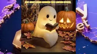 Cute LED Ghost Night Light#shorts #trending #viralvideo #viral #art #edit #love #funny #comedy