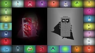 Alphablocks Band (A-Z) vs. Zombieblocks Band (100M-1B): The Phobia Gauntlet Challenge!