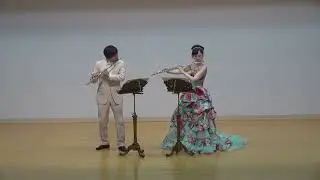 W.A.Mozart  Flute Duo KV.423　All movements　モーツアルト　フルート二重奏　KV.423　全楽章