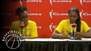 [WNBA Playoffs Semifinals Game2] Nneka, Chiney, Post-Game Press Conference, September 19, 2019