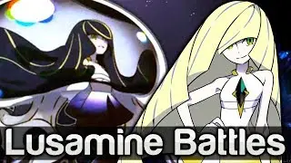 ALL Lusamine Battles - Pok&eacute;mon Sun and Moon