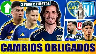 BOCA vs RACING en SEMIFINALES: PALACIOS en DUDA, CAVANI &iquest;TITULAR? 🔵🟡🔥