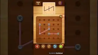 Line Puzzle:String Art. Oak Level 14. Walkthrough.